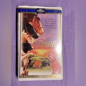 Universal Babe VHS with Vibrant Cover Art